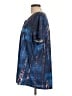 Unbranded Tie-dye Blue Short Sleeve Blouse Size L (estimated) - photo 5