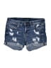 Aeropostale Stars Blue Denim Shorts Size 0 - photo 1
