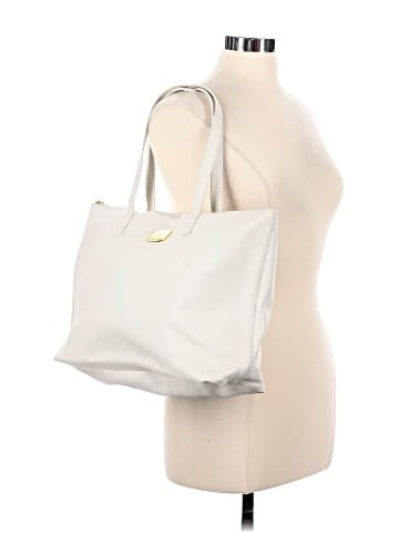Joy Mangano Leather Tote (view 2)