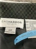 Sag Harbor Chevron-herringbone Black Formal Skirt Size 12 Petite - photo 4