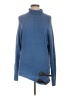 Moda International Blue Turtleneck Sweater Size L - photo 1
