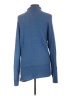 Moda International Blue Turtleneck Sweater Size L - photo 2