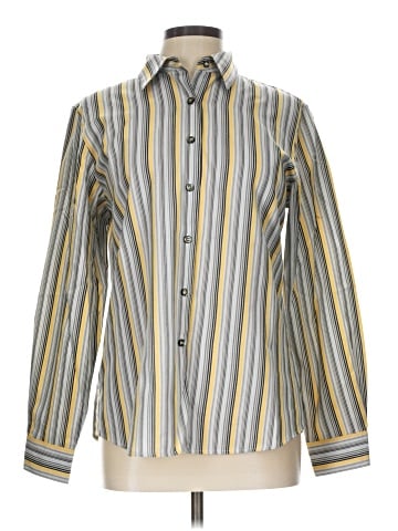 Foxcroft Long Sleeve Button-Down Shirt (view 1)