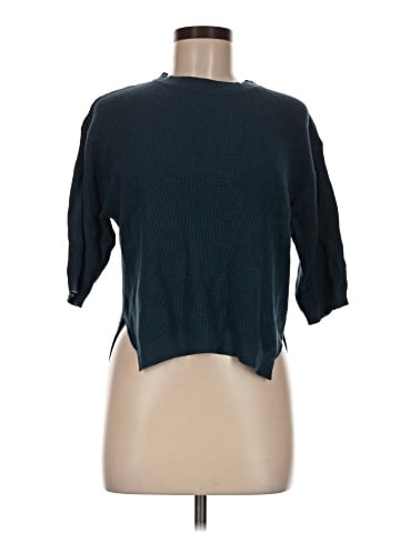 Knit Mix 3/4 Sleeve T-Shirt (view 1)