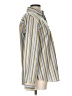 Foxcroft Stripes Yellow Long Sleeve Button-Down Shirt Size 10 - photo 4