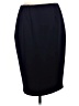 Vince Camuto Solid Black Formal Skirt Size M - photo 2