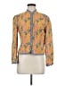 By Anthropologie 100% Cotton Paisley Yellow Jacket Size M - photo 1