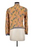 By Anthropologie 100% Cotton Paisley Yellow Jacket Size M - photo 2