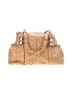 B Makowsky 100% Leather Solid Tan Leather Shoulder Bag One size - photo 1