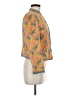 By Anthropologie 100% Cotton Paisley Yellow Jacket Size M - photo 4