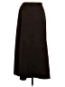 Teddi Solid Brown Casual Skirt Size L - photo 1