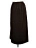 Teddi Solid Brown Casual Skirt Size L - photo 2