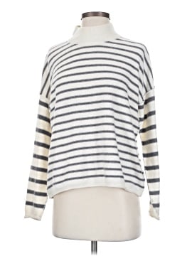 Madewell Stripe-Play Mockneck Pullover Sweater (view 1)