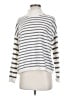 Madewell Stripes Silver White Pullover Sweater Size XS - photo 1