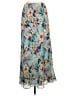 Coldwater Creek 100% Polyester Tropical Teal Casual Skirt Size M - photo 2