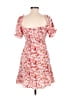Eilly Bazar 100% Polyester Floral Red Casual Dress Size M - photo 2