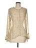 Raga Yellow Long Sleeve Blouse Size M - photo 1