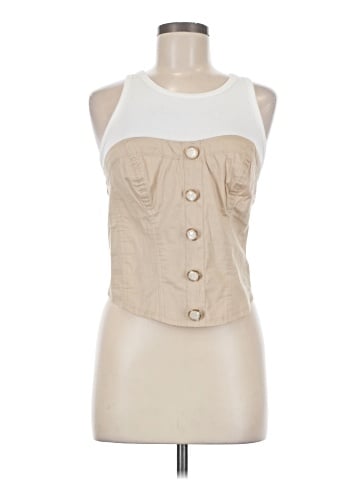Porridge Sleeveless Blouse (view 1)