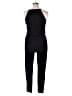 Go Couture Solid Black Jumpsuit Size XL - photo 2