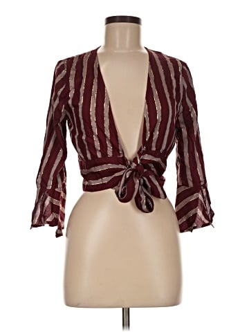 Beach Riot 3/4 Sleeve Blouse (view 1)