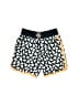 Gymboree 100% Polyester Hearts Black Yellow Board Shorts Size 2T - photo 1