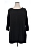 Alfani Solid Black Casual Dress Size XL - photo 1