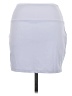 RUMOURS Solid White Casual Skirt Size M - photo 2