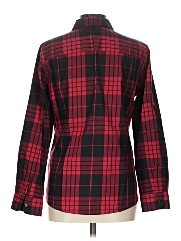 Foxcroft Long Sleeve Button-Down Shirt (view 2)