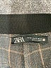 Zara Plaid Gray Dress Pants Size XS - photo 4