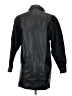 Wilson 100% Leather Black Raincoat Size XS - photo 2