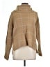 Lumiere Plaid Tan Turtleneck Sweater Size L - photo 1