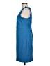 Ann Taylor Solid Blue Cocktail Dress Size 10 (petite) - photo 5