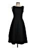 Talbots Solid Black Cocktail Dress Size 2 - photo 1