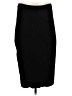 St. John Solid Black Formal Skirt Size L - photo 1