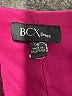BCX Solid Burgundy Casual Dress Size S - photo 7