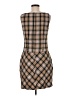 rue21 Plaid Tan Casual Dress Size 8 - photo 2