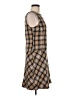 rue21 Plaid Tan Casual Dress Size 8 - photo 4