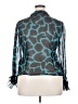 Carlisle Animal Print Teal 3/4 Sleeve Blouse Size 18 - photo 2