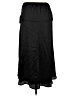 Nicole Miller 100% Polyester Black Formal Skirt Size 6 - photo 2