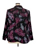 Lane Bryant Print Purple Blazer Size 22 - photo 2