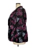 Lane Bryant Print Purple Blazer Size 22 - photo 5