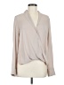 Chelsea28 100% Polyester Tan Long Sleeve Blouse Size M - photo 1