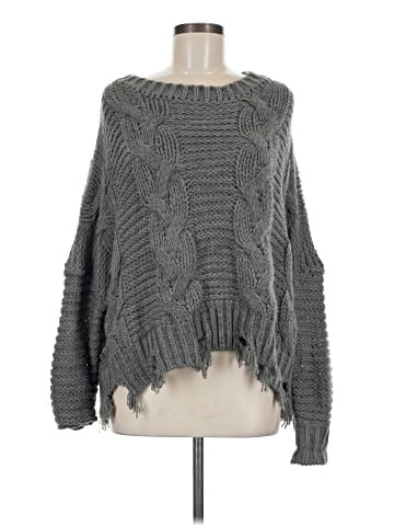 She + Sky Pullover Sweater (view 1)