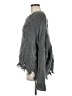 She + Sky 100% Acrylic Gray Pullover Sweater One size - photo 5