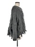 She + Sky 100% Acrylic Gray Pullover Sweater One size - photo 4