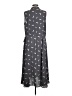 Anne Klein 100% Polyester Graphic Gray Casual Dress Size L - photo 2