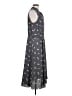 Anne Klein 100% Polyester Graphic Gray Casual Dress Size L - photo 4