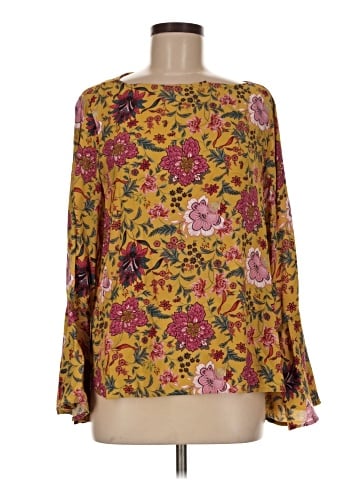 Karen Kane Long Sleeve Blouse (view 1)
