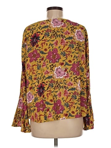Karen Kane Long Sleeve Blouse (view 2)