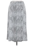 MICHAEL Michael Kors Chevron-herringbone Silver Casual Skirt Size M - photo 2